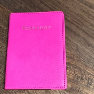 Jcrew Pink Passport Holder